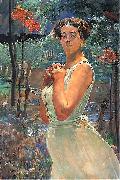 A woman in a grove Jacek Malczewski